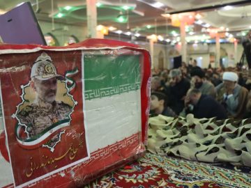 وداع با سردار شهید حاج حمید مازندرانی