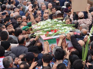 تشییع پیکر سردار شهید حاج حمید مازندرانی