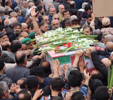 تشییع پیکر سردار شهید حاج حمید مازندرانی