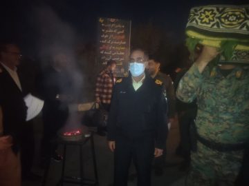 با حضور فرمانده انتظامی استان گلستان بدرقه شدند