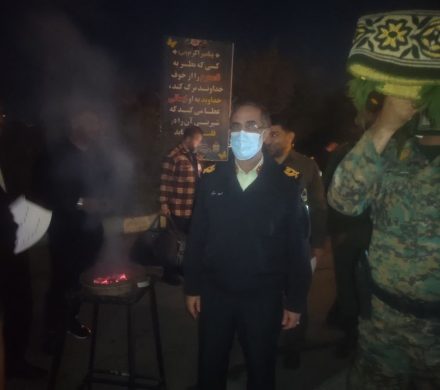 با حضور فرمانده انتظامی استان گلستان بدرقه شدند