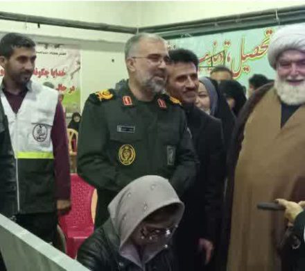 بازدید میدانی فرمانده سپاه نینوا گلستان از شهرستان کردکوی