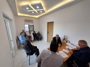 دیدار چهره به چهره  نماینده غرب گلستان در دفتر مرکزی