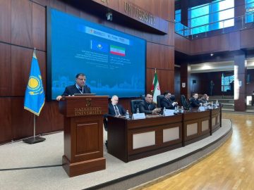 نشست مشترک فعالان اقتصادی ایران و قزاقستان