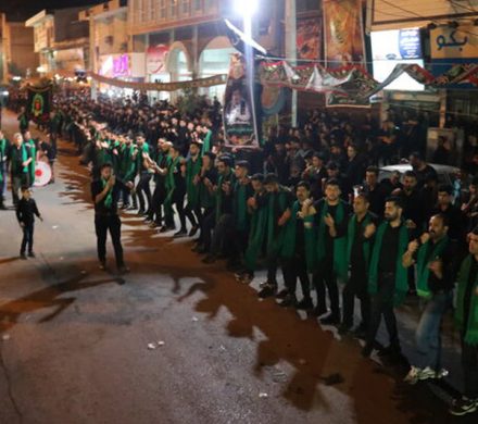 مراسم جوش زنی هیئت حسینی ثبت ملی شد