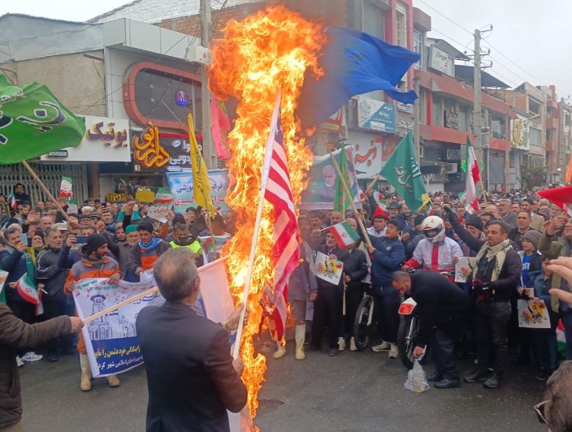 راهپیمایی ۲۲ بهمن کردکوی