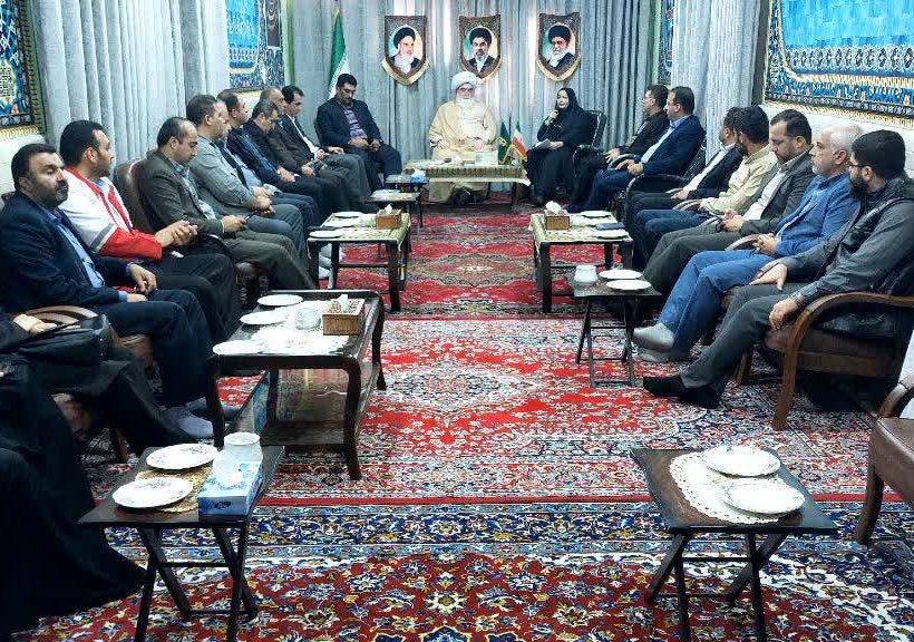 اعضای شورای اداری کردکوی با امام جمعه شهرستان دیدار کردند
