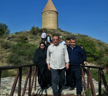 بازدید استاندار گلستان از برج تاریخی رادکان