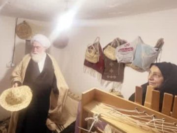 حمایت از دستهای توانمند بانوان؛ بازدید امام جمعه کردکوی از کارگاه صنایعدستی روستای چغر