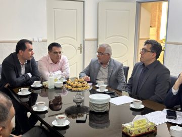 بازدید مهندس ایری و رئیس دانشگاه علوم پزشکی گلستان از بیمارستان قلب کردکوی