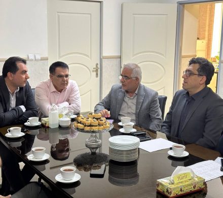 بازدید مهندس ایری و رئیس دانشگاه علوم پزشکی گلستان از بیمارستان قلب کردکوی